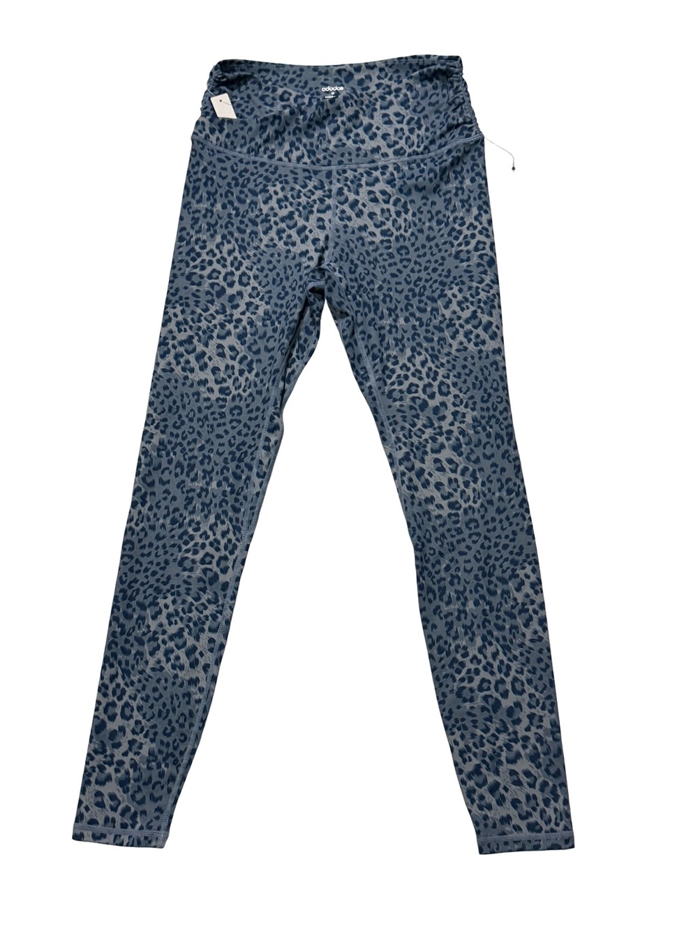 Ododos Blue Leopard Print Leggings - Medium - GUC
